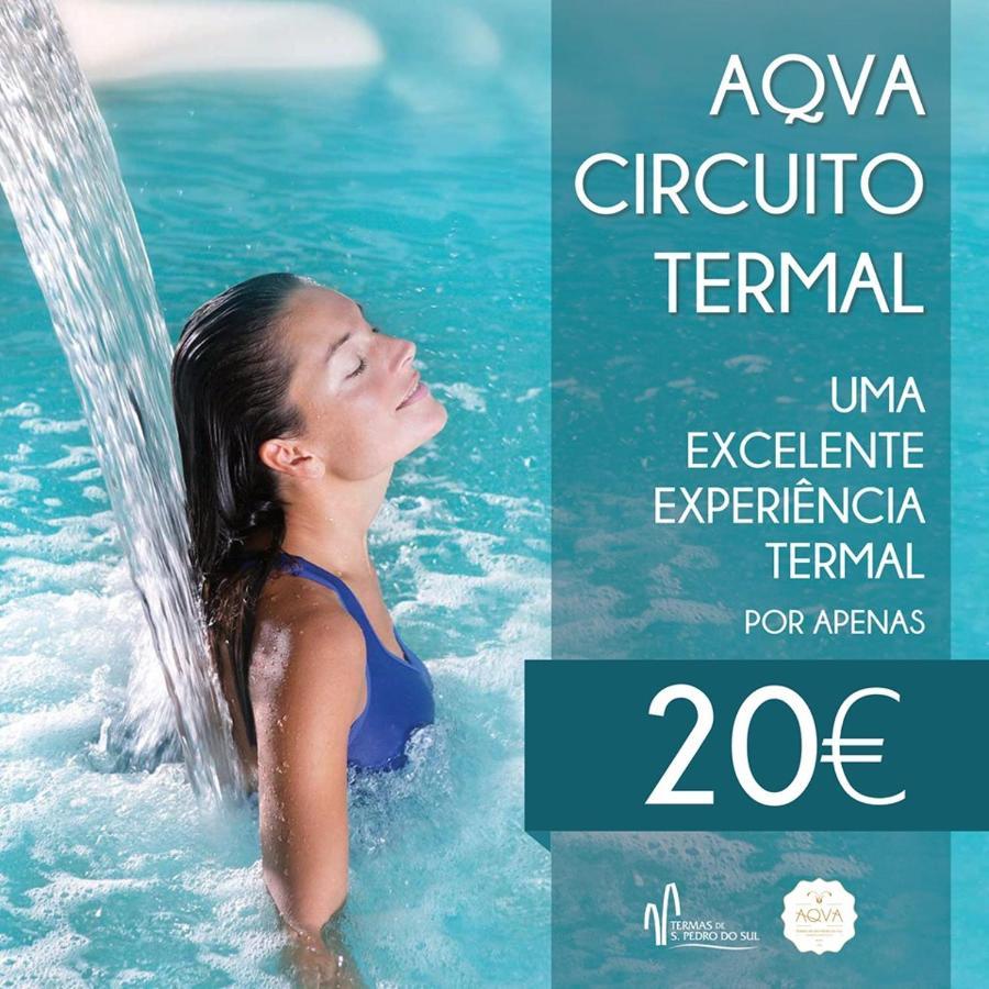 Nature E Spa Al - Termas Saude E Beleza, Totalmente Renovado - Piscinas Municipais Em Frente - Epoca Julho A Setembro Sao Pedro do Sul Bagian luar foto